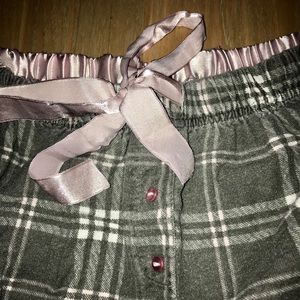 Love to Sleep plain flannel pajama bottoms